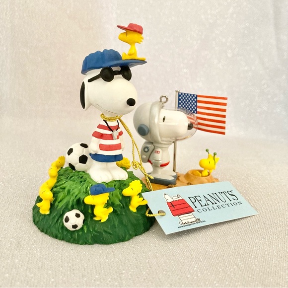 🎄Vtg Peanuts Snoopy Charlie Brown Hallmark+ Bundle - Picture 6 of 16